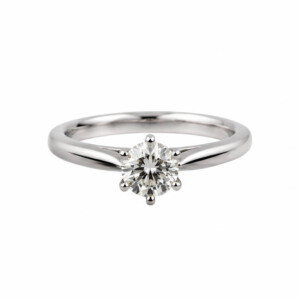 0.30ct Round Brilliant Cut Solitaire Ring