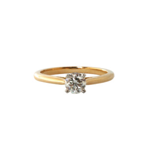 0.50ct Round Brilliant Cut Diamond Solitaire Ring