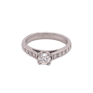 0.45ct Round Brilliant Cut Diamond Solitaire Ring