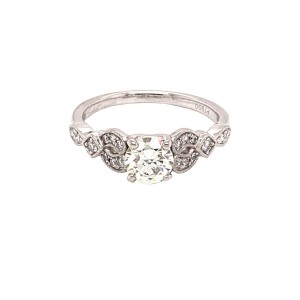 0.70ct Round Brilliant Cut Diamond Ring
