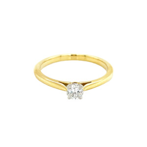 0.25ct Round Brilliant Cut Diamond Solitaire Ring