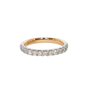 0.51ct Round Brilliant Cut Diamond Eternity Ring