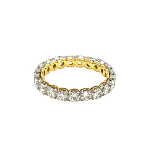 2.21ct Round Brilliant Cut Diamond Full Eternity Ring