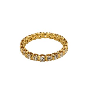 1.35ct Round Brilliant Cut Diamond Full Eternity Ring