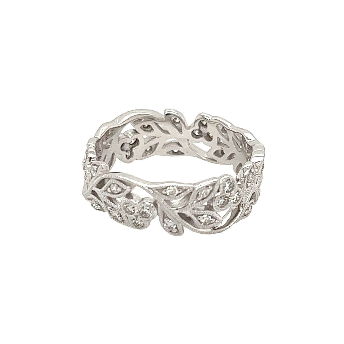 0.40ct Diamond Vine Design Full Eternity Ring