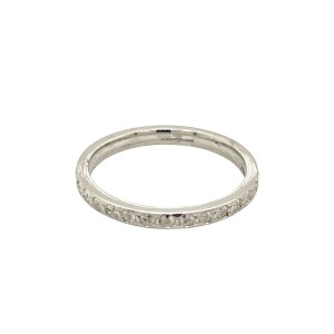 18ct White Gold Wedding Ring