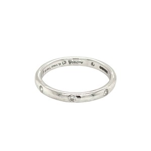 0.14ct Round Brilliant Cut Diamond Set Wedding Band