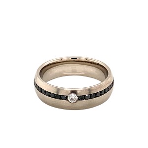 0.45ct Round Brilliant Cut Diamond Wedding Band