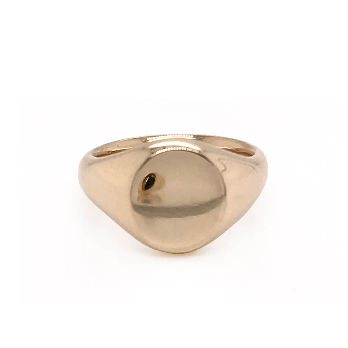 9ct Yellow Gold Oxford Signet Ring - Cry For The Moon