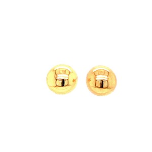 18ct Yellow Gold Ball Stud Earrings