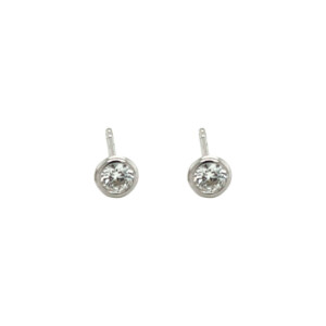 0.15ct Round Brilliant Cut Diamond Stud Earrings