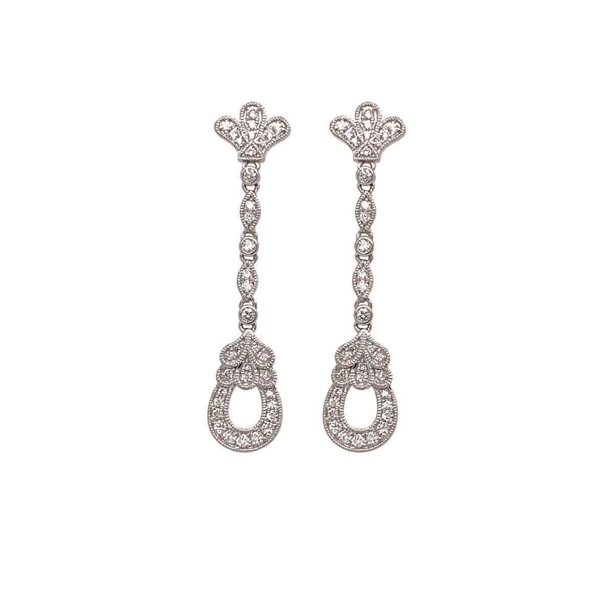 1.80ct Round Brilliant Cut Diamond Shamrock Shaped Pendant