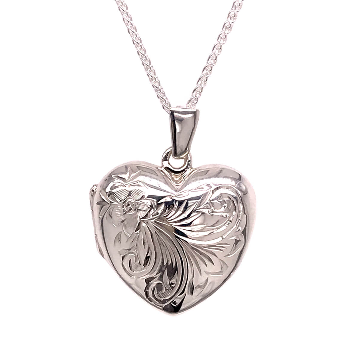 Heart Shaped Silver Locket