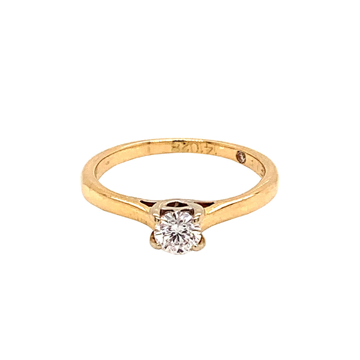 0.26ct Leo Cut Diamond Solitaire Ring | Cry For The Moon