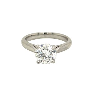 1.76ct Round Brilliant Cut Diamond Solitaire Ring