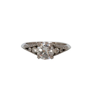 1.07ct Round Brilliant Cut Diamond Solitaire Ring