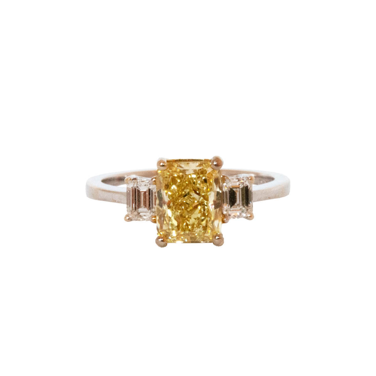 Radiant emerald cut diamond deals