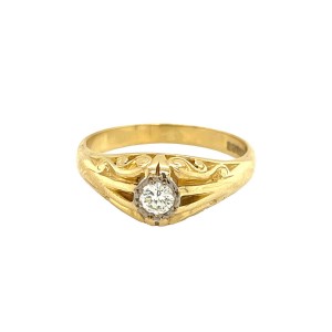 0.25ct Round Brilliant Cut Diamond Solitaire Ring