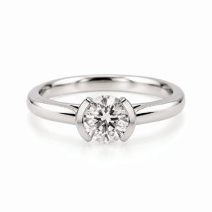 0.70ct Round Brilliant Cut Diamond Solitaire Ring